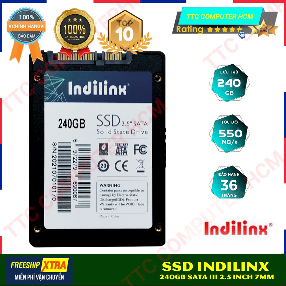 Ổ cứng SSD Indilinx 240GB 2.5'' SATA III  - Hàng Chính Hãng | BigBuy360 - bigbuy360.vn