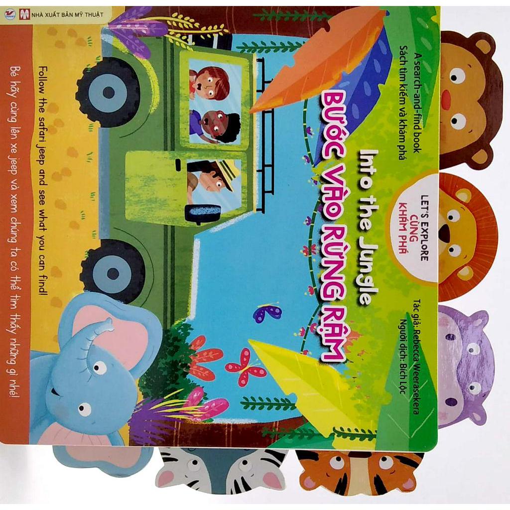 Sách Bước Vào Rừng Rậm - Song Ngữ Anh Việt