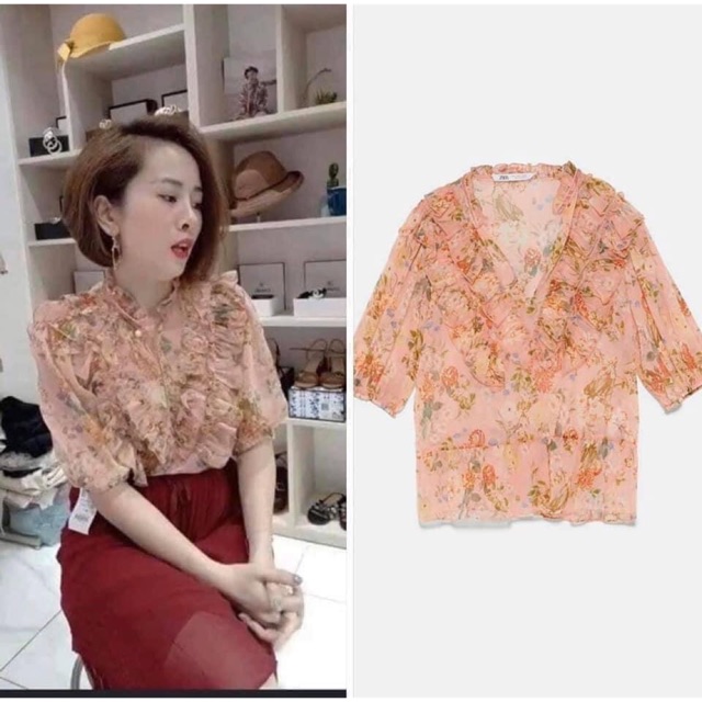 Áo zara auth - sz S