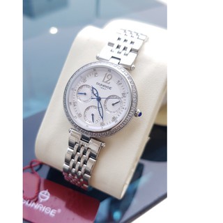 Đồng hồ nữ SUNRISE 2191SA DM full hộp chính hãng, kính Sapphire chống xước