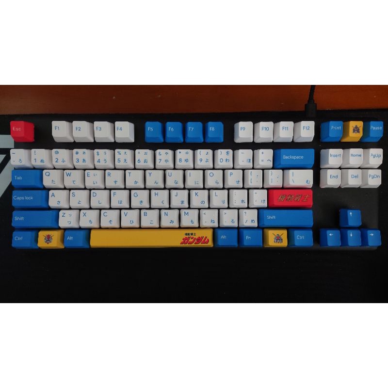 Keycap OEM cho bàn phím cơ Gundam 117 nút - tặng kèm keypuller