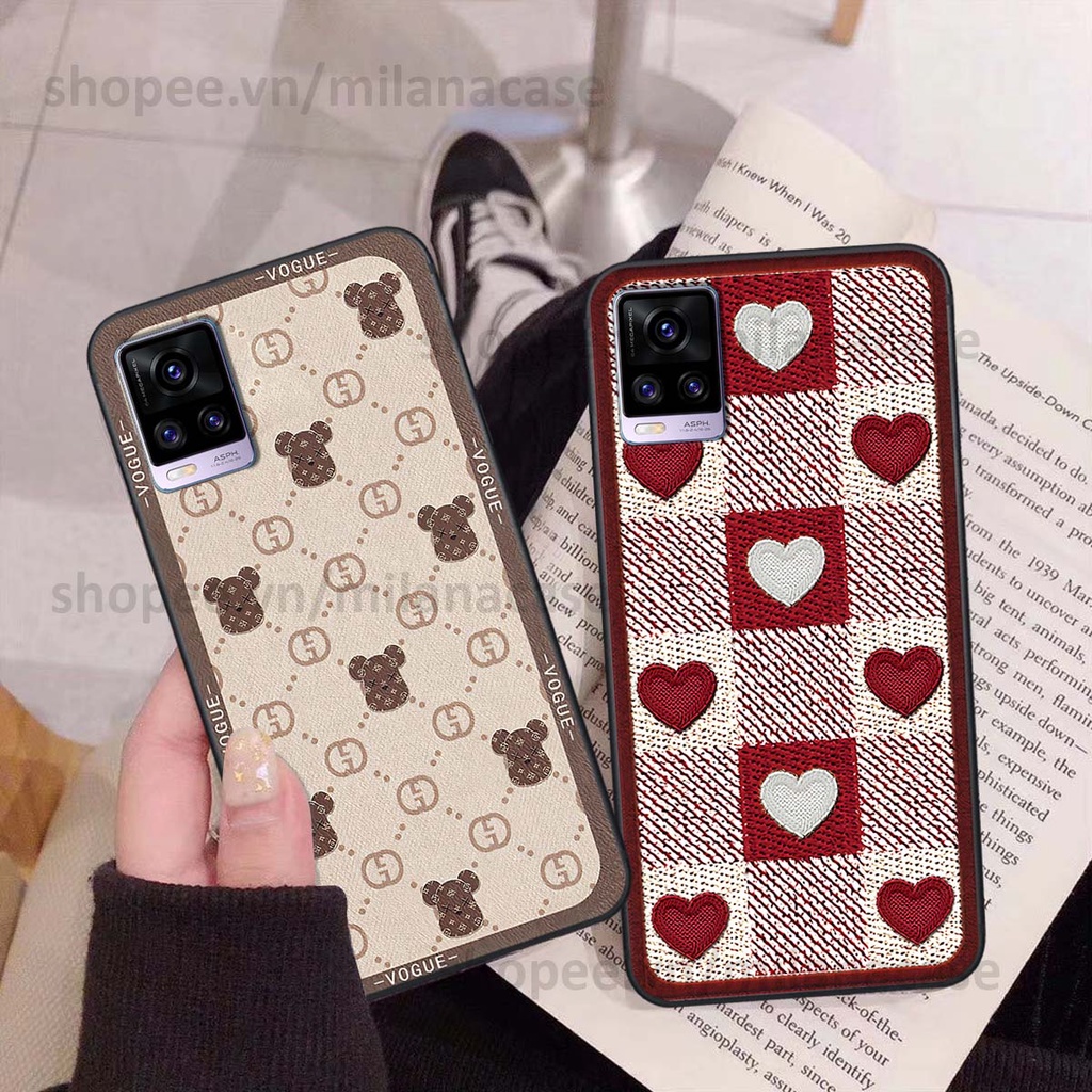 Ốp Vivo V20 hình trái tim be love tình yêu siêu đẹp, cá tính, thời trang