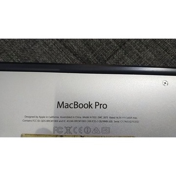 Pin Máy xách tay Pro 13" A1502 A1493 A1582