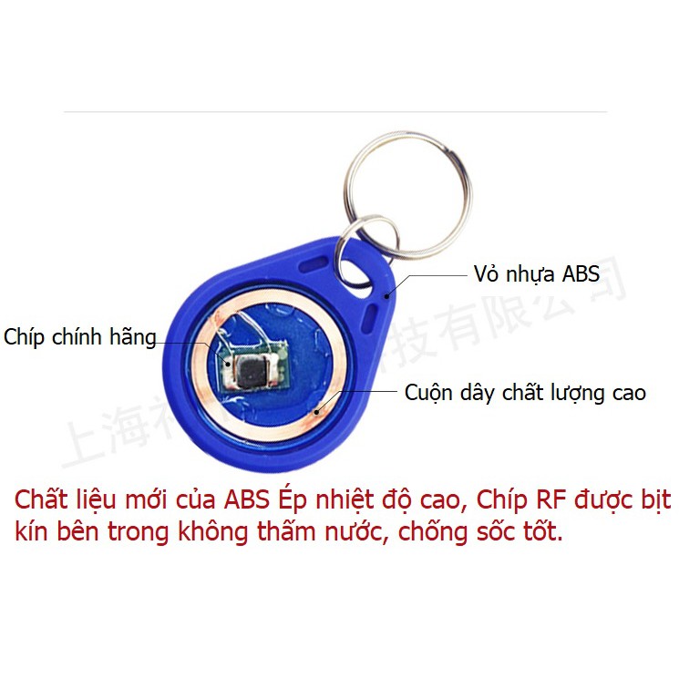 (ID cố định, không trùng, không Copy) COMBO 10 chiếc Thẻ từ RFID tần số 125Khz, THẺ thang máy, khóa cửa thông minh