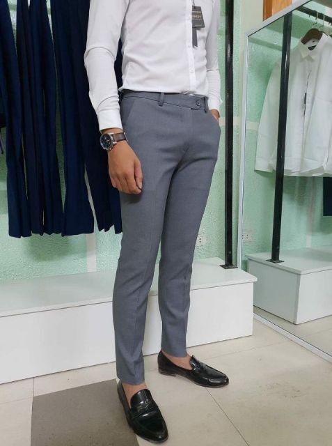 QUẦN ÂU CÔNG SỞ VẢI TUYẾT MƯA HÀNG ĐẸP LOẠI 1 KHÔNG NHĂN KHÔNG BAI MÀU-MA009 | BigBuy360 - bigbuy360.vn