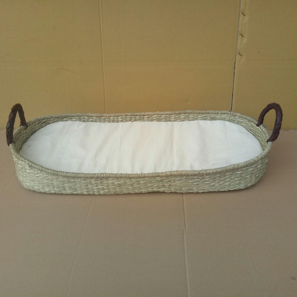 2 Nôi cói trẻ em hàng mẫu thủ công