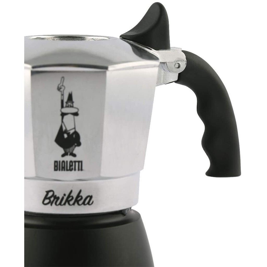 [Chính hãng] Ấm pha cà phê kiểu ý Bialetti Brikka cao cấp - có van áp suất