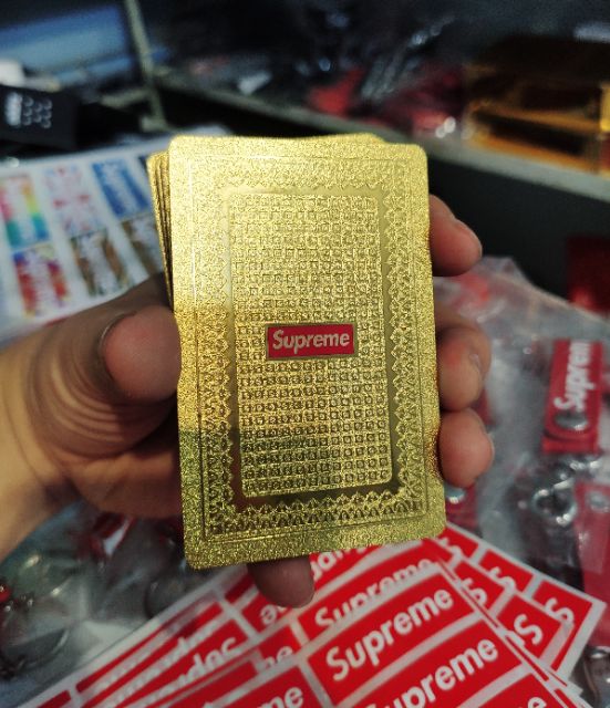 Bộ bài mạ vàng hoàng gia Supreme