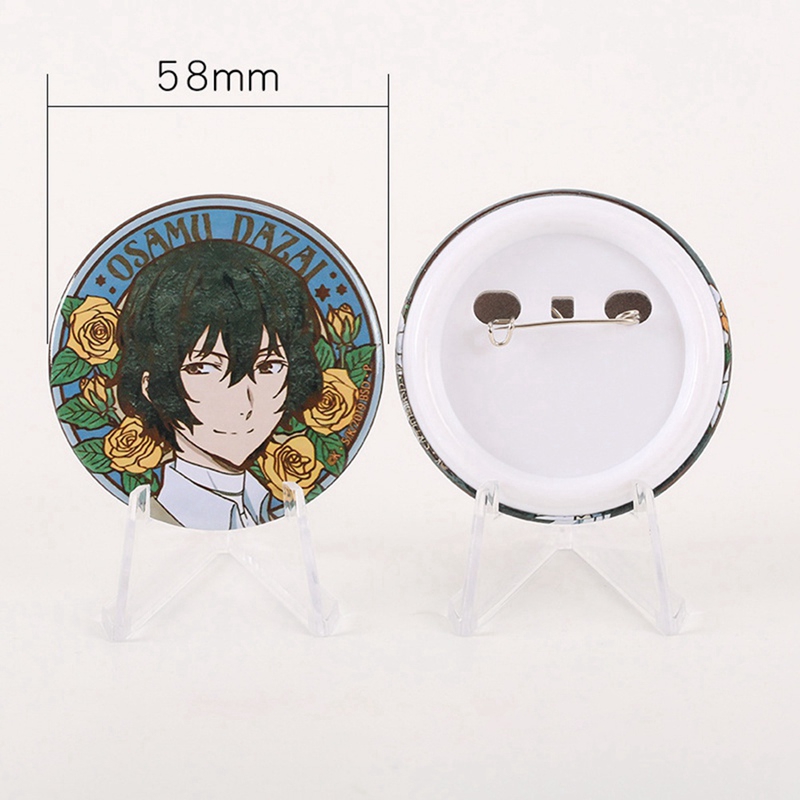 1 Huy Hiệu Cài Áo Hình Nhân Vật Anime Dễ Thương