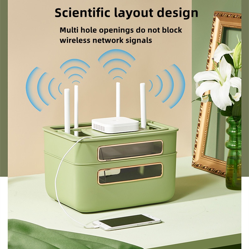 Hộp Đựng Bộ Định Tuyến WiFi Không Dây Tiện Dụng