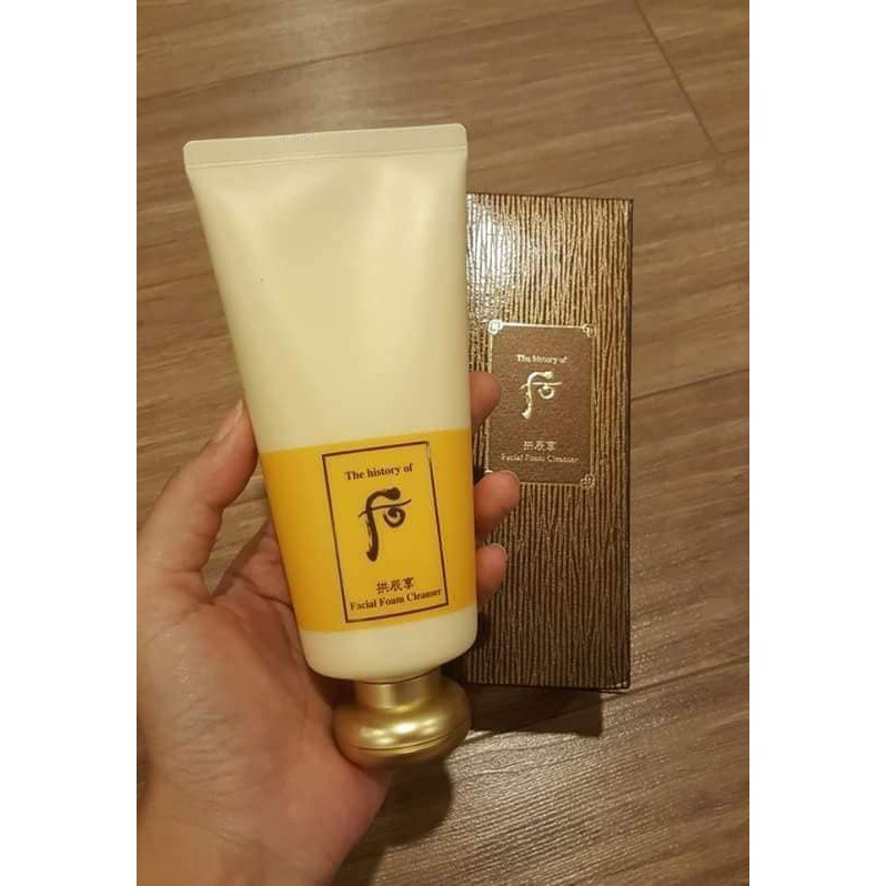 SỮA RỬA MẶT WHOO VÀNG 180ml