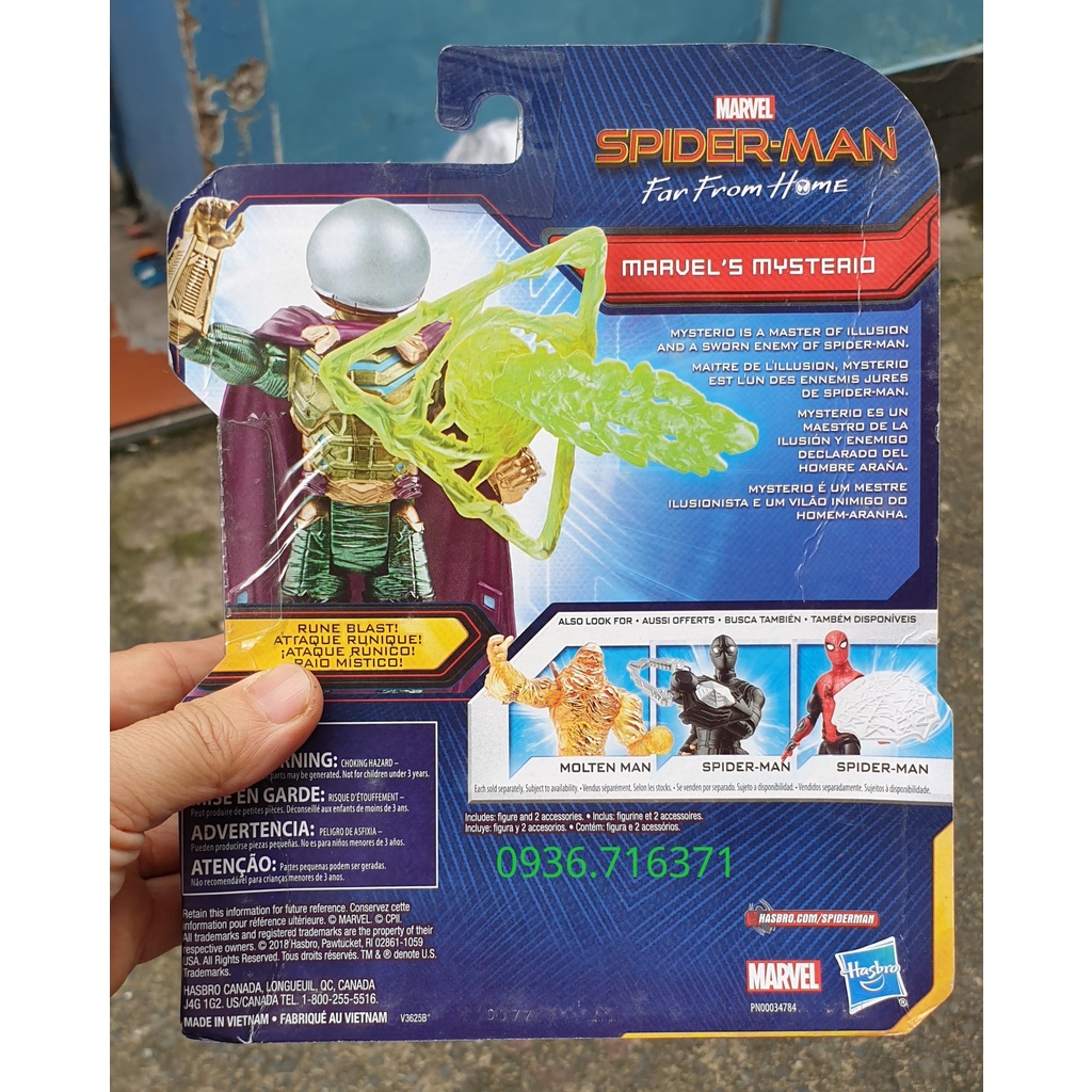 Mô hình nhân vật Marvel Spider-Man Far From Home - MYSTERIO