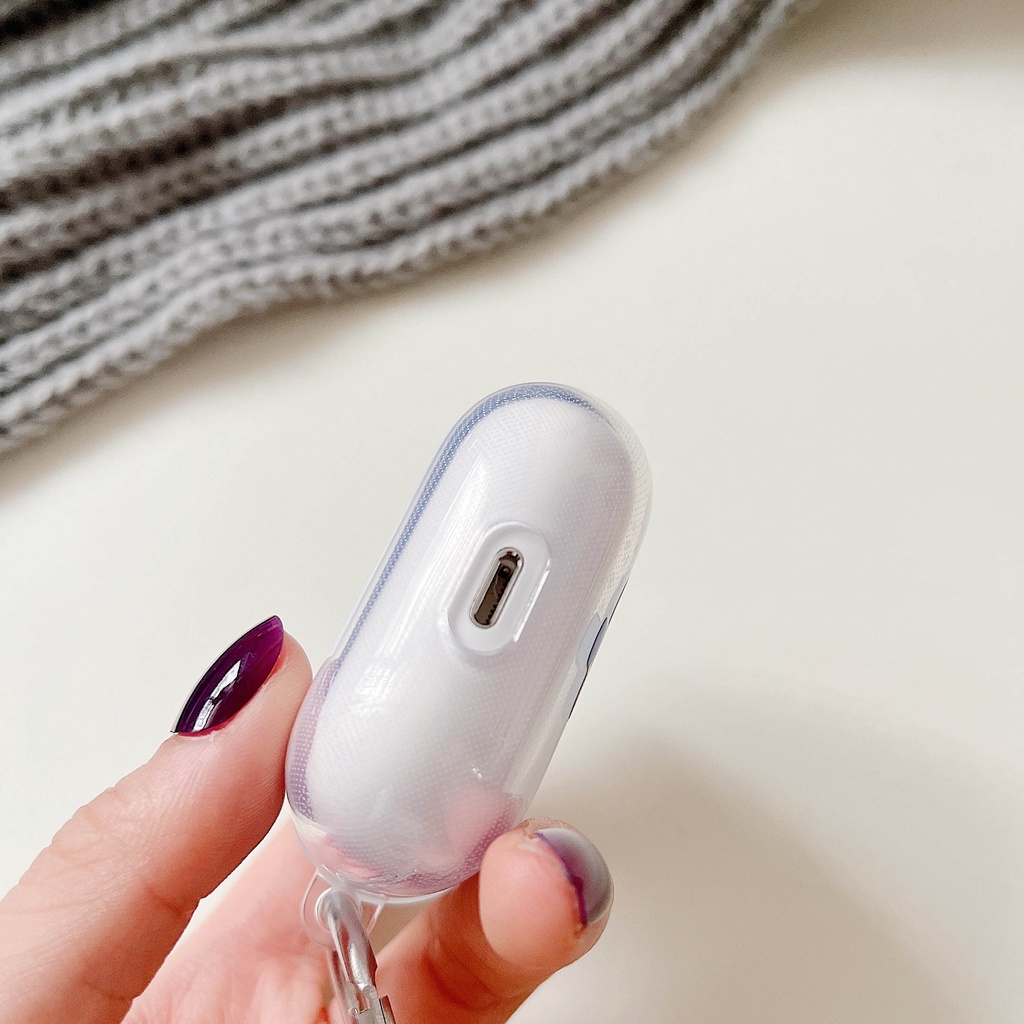 DISNEY Vỏ Bảo Vệ Hộp Sạc Tai Nghe compatible AirPods 3 / 3rd) 2021 / 3 / compatible AirPods Pro / 2Gen Họa Tiết Hoa Cúc Xinh Xắn