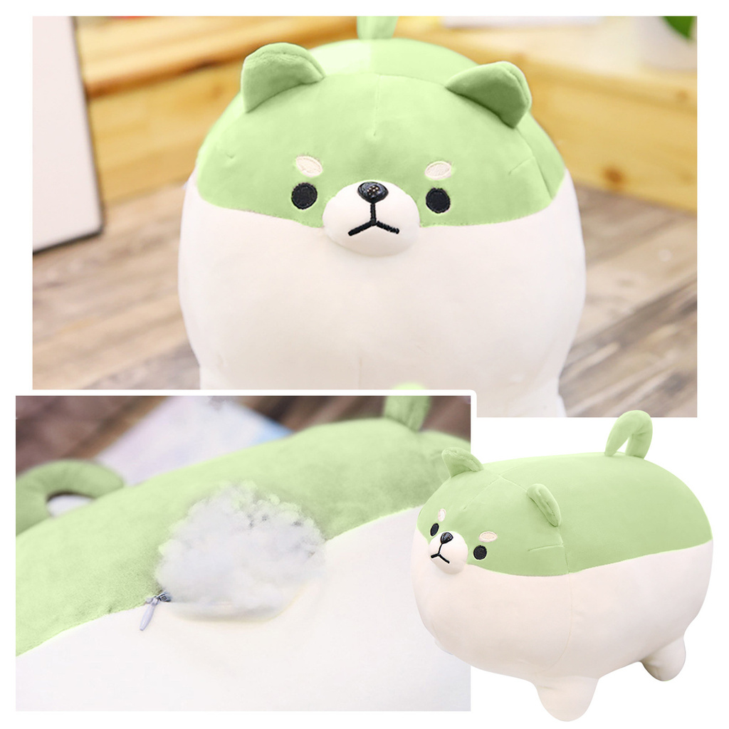 Gối Tựa Lưng Hình Chó Shiba Inu 3d Dễ Thương