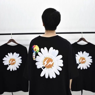Áo thun hoa cúc gd⚡️ - unisex cao cấp