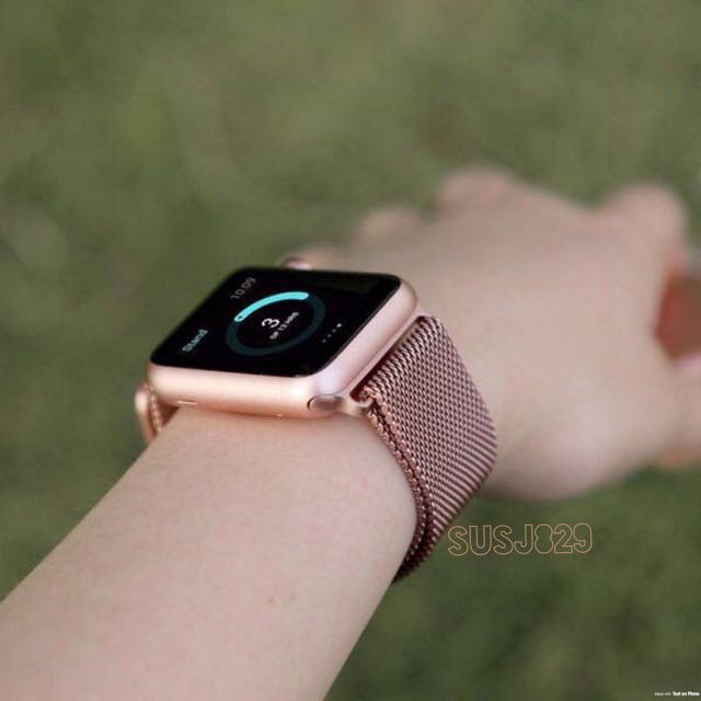 Dây milanese apple watch (thép cao cấp không gỉ) đủ size