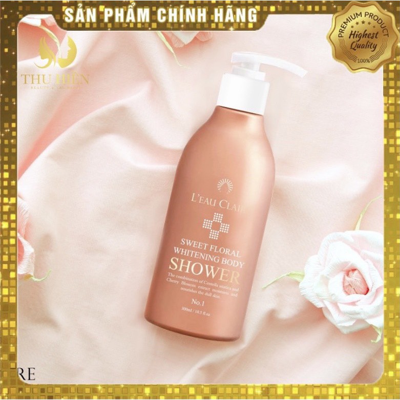 Sữa Tắm Trắng Da 300ml 💯 CHÍNH HÃNG HÀN QUỐC 💯 Hương Thơm Ngọt Ngào Và Quyến Rũ Được Chiết Xuất Thiên Nhiên, Lành Tính