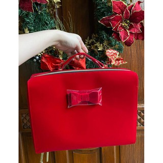 💥 Makeup bag - Case nhung đựng mỹ phẩm Estee Lauder