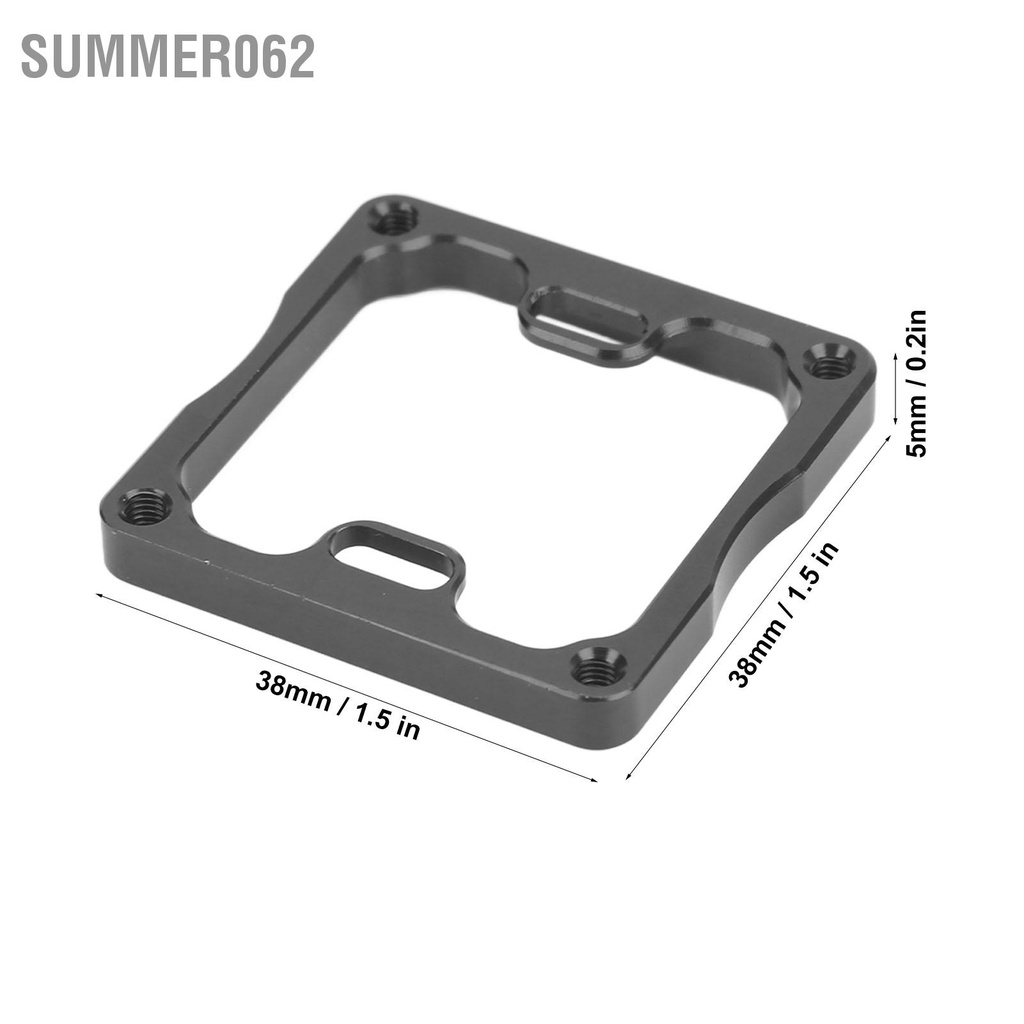 [Hàng Sẵn] Cơ sở quạt RC ESC Xử lý Anodized CNC Cấu trúc nhôm gia công bằng Giá đỡ làm mát cho MAX6 MAX8 MAX5 【Summer062】