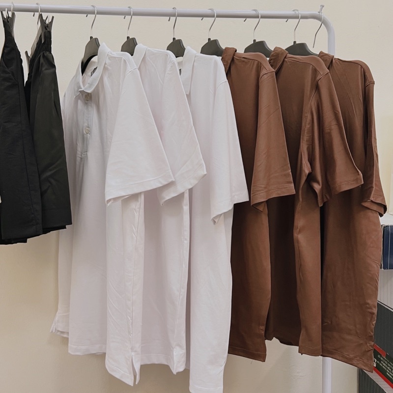 Áo Polo Cộc Tay Cotton Nam nữ Unisex Hàng thiết kế Siêu Hot