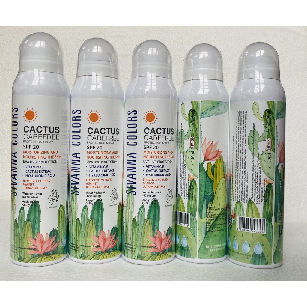 Xịt chống nắng nâng tone makeup Sivanna Thái Lan