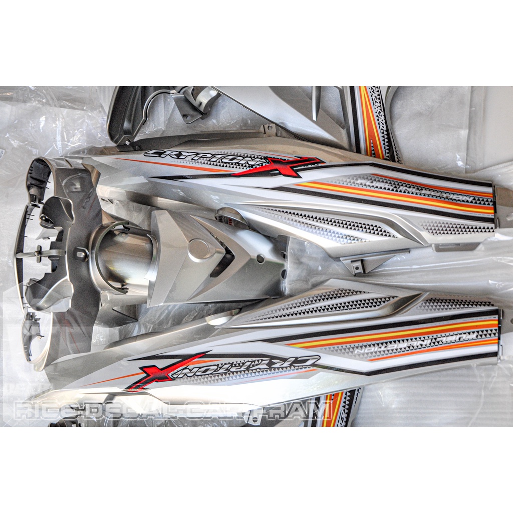 Tem sirius Crypton Cho màu sơn bạc