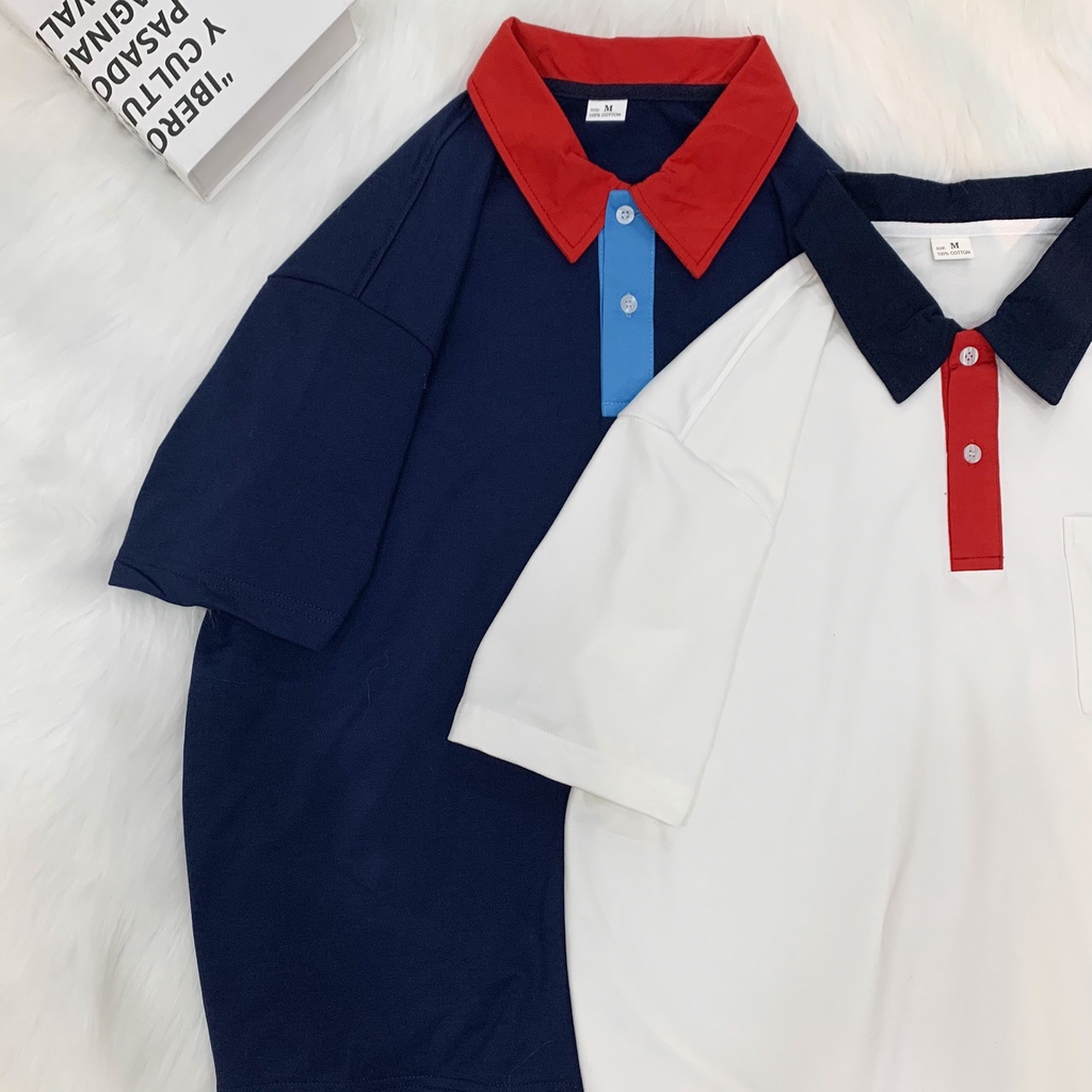 Áo Polo Nam Nữ Travel Phong Cách Ulzzang - Tuni Store