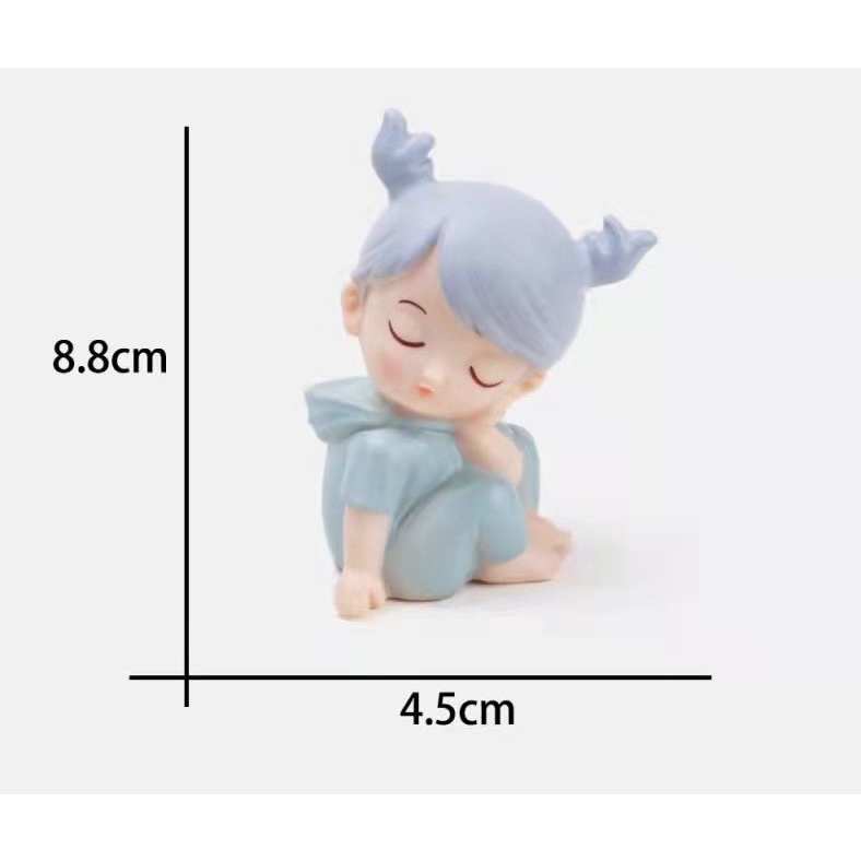 5 Em bé ngủ- sừng ghi.