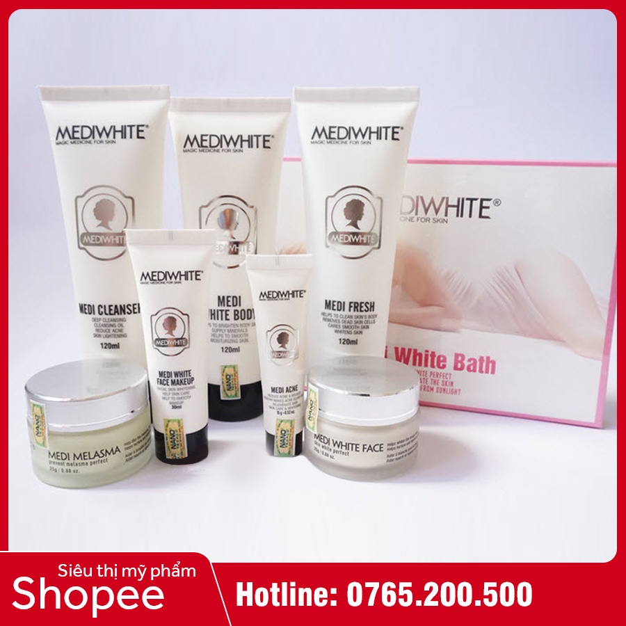 Kem Trắng Da Mặt Medi White - Medi White Face - Trắng Da, Ngừa Sạm Nám, Tàn Nhang | BigBuy360 - bigbuy360.vn