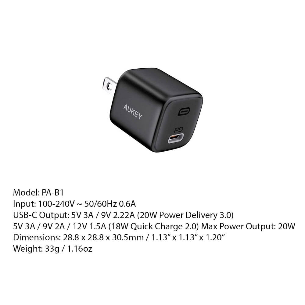 COMBO BỘ PIN SẠC DU LỊCH AUKEY ON THE GO BUNDLE TK-2