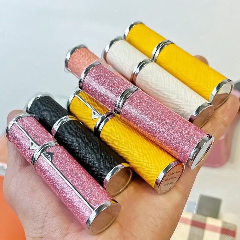 combo 3 chai chiết nước hoa du lịch bọc da 5ml sang trọng