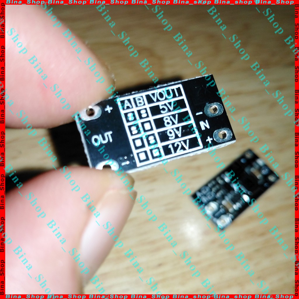 Mạch tăng áp DC-DC từ 3V 3.2V 3.7V 5V lên 5V/8V/9V/12V