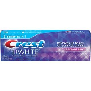 BEAUTYBOXHN [Kem đánh răng Crest 3D White Radiant Mint Toothpaste]