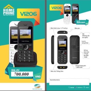 Điện thoại viettel v1206