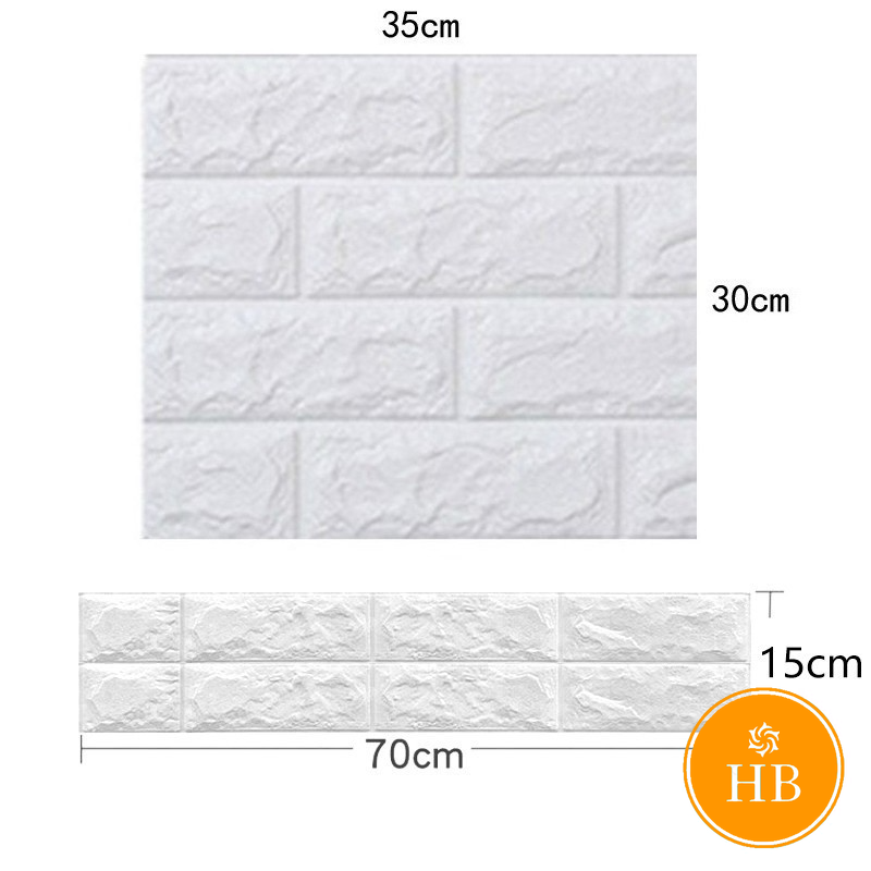 Tấm xốp dán tường 3d 35 x 30 cm loại 5mm | BigBuy360 - bigbuy360.vn