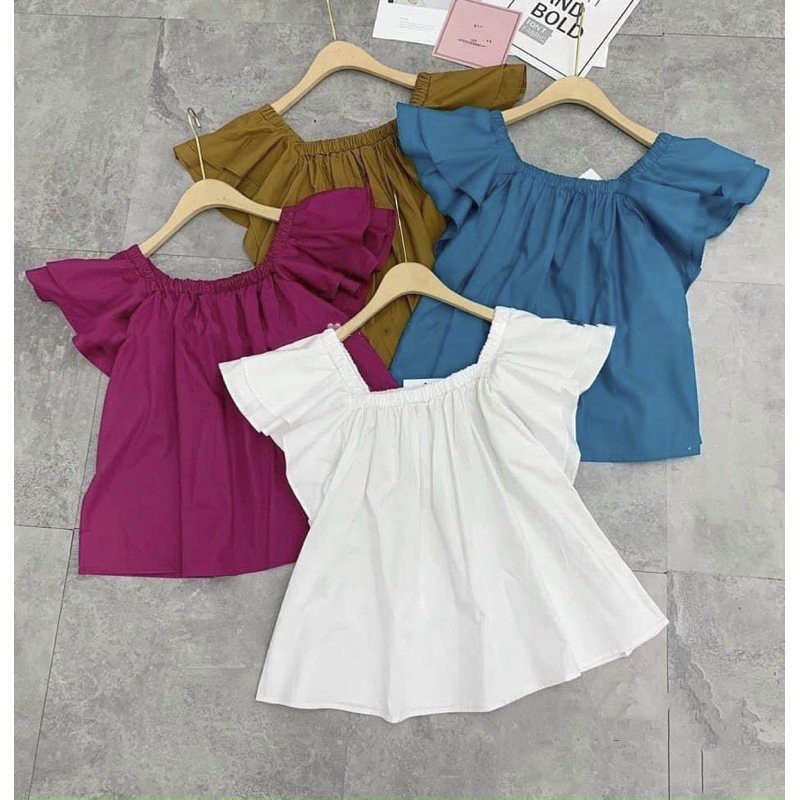  Set Áo Trễ Vai Hồng Mix Quần Sooc Nữ Hot Trend | BigBuy360 - bigbuy360.vn