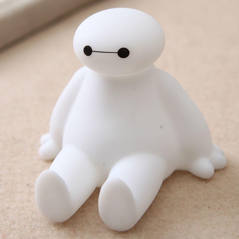 Giá Đỡ Điện Thoại Hình Baymax Anime Big Hero Màu Trắng