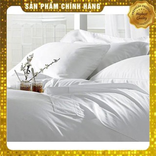 Vỏ chăn, ruột chăn trắng trơn khách sạn