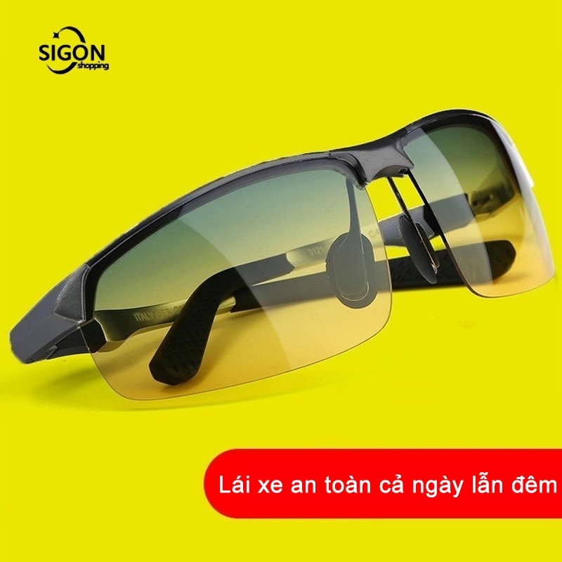 Kính Mát Phân Cực Lái Xe Ban Ngày Và Đêm Chống Chói
