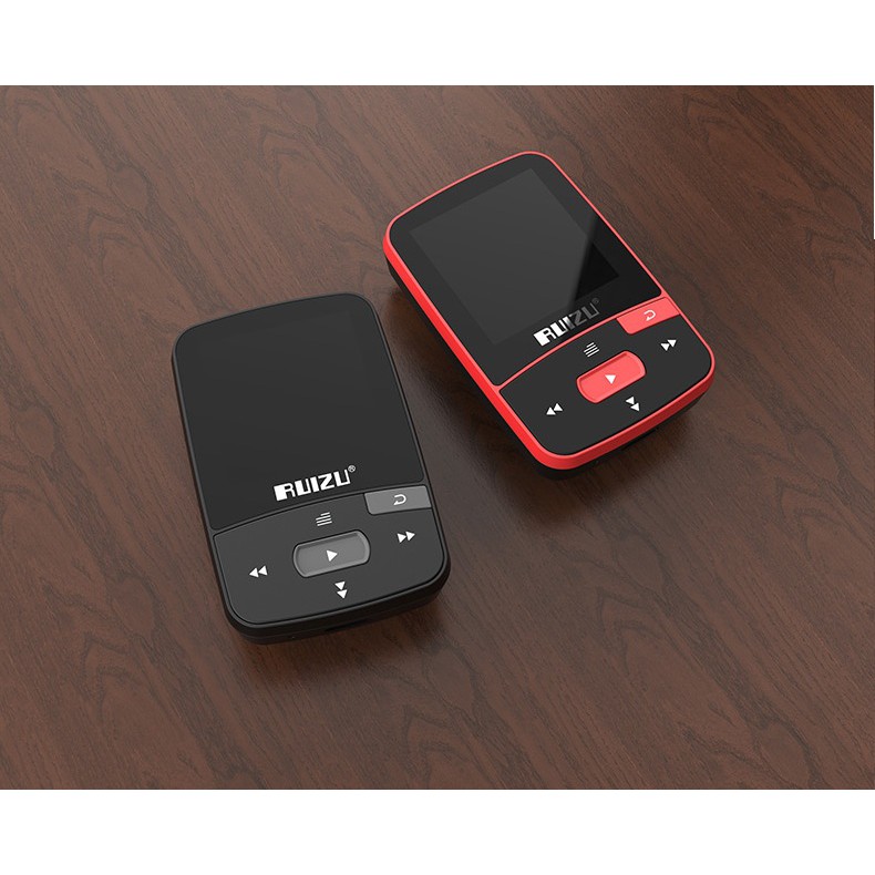 [Hàng Chính Hãng] Máy Nghe Nhạc Không Dây Lossless Bluetooth 4.0 Ruizu X50 8Gb Kèm Thẻ Nhớ 8Gb