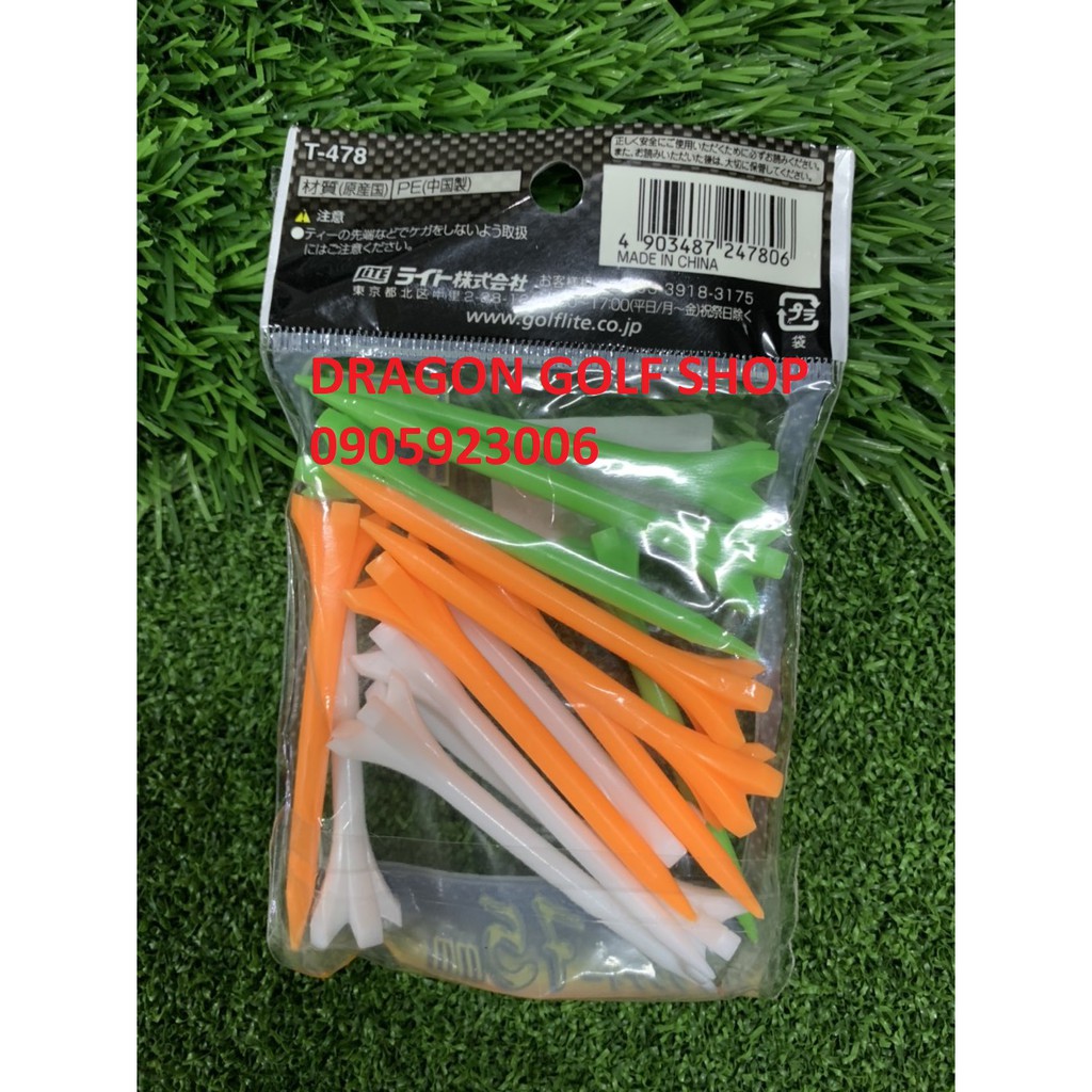Tee golf  Tokumori Plastic Tee T-477, T-478, T-479