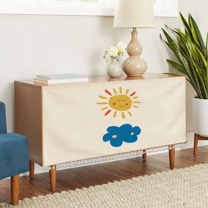 Rèm Cửa Ngắn Che Phủ Tủ Quần Áo Chống Bụi Tiện Dụng