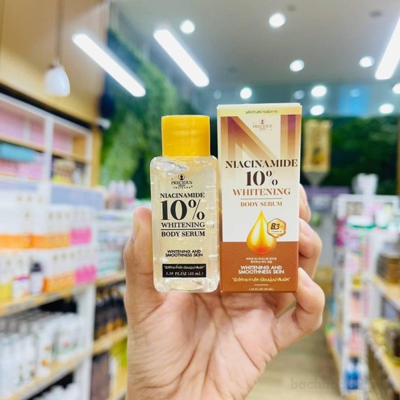 Serum ƙích trắŉg toàn thân Niacinamide 10% Whitening Precious Skin Thái Lan