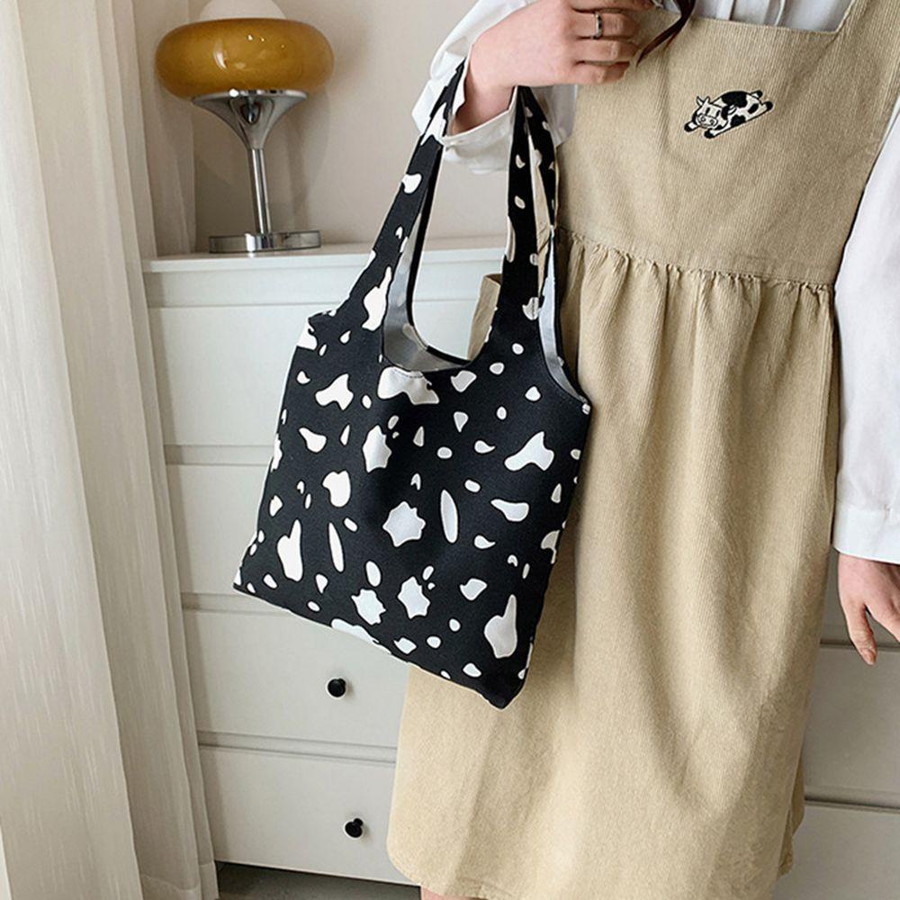 MIHAN1 Túi Xách Canvas Cỡ Lớn Thời Trang Cho Nữ