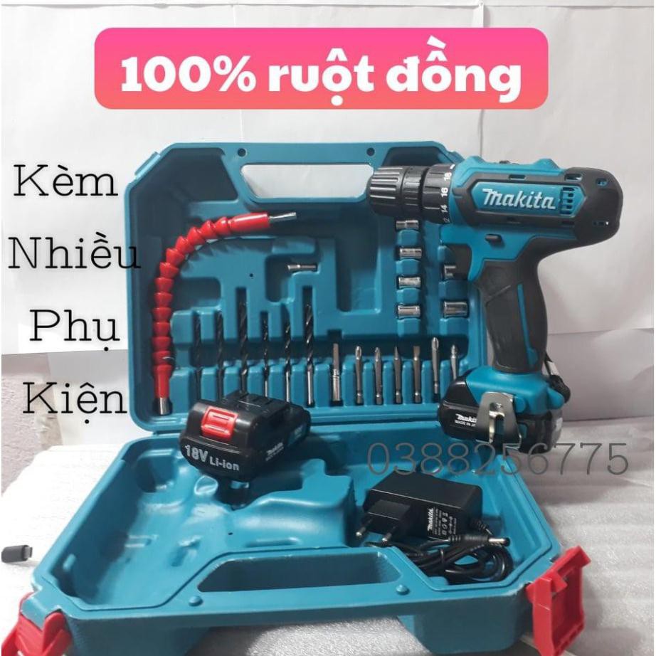 Bộ máy khoan đa năng MAKITA 18V dùng 2 PIN