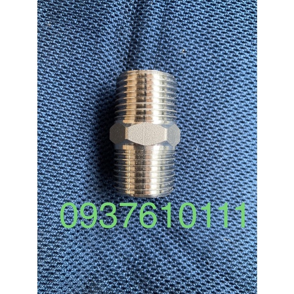 HAI ĐẦU REN NGOÀI INOX 304