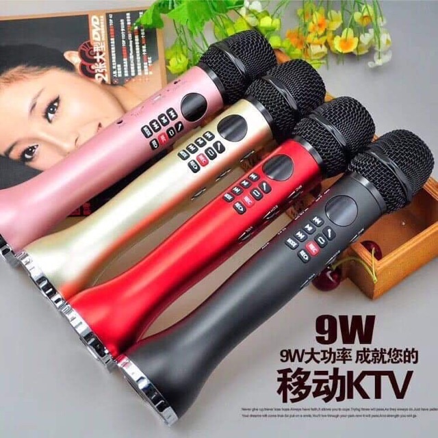 Micro Karaoke Bluetooth YS 95 cao cấp thế hệ mới Micro karaoke bluethooth & YS 98, 91, L-598, SD 17