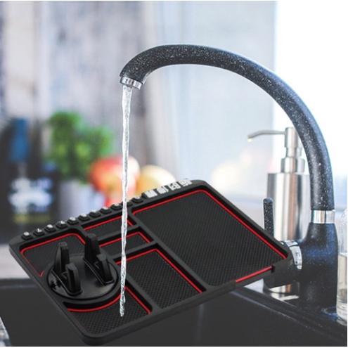 Thảm Đỡ Điện Thoại Chìa Khóa Đa Năng Chống Trượt Để Taplo Ô Tô, Xe Hơi - Phụ Kiện Đồ Chơi Ô Tô Xe Hơi