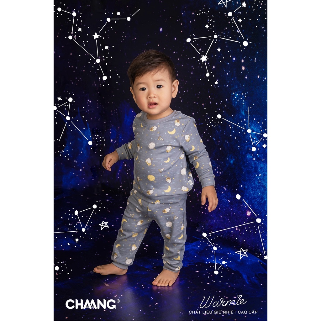 Chaang bộ dài tay Chaang Cosmos cho bé AW22 hihistores