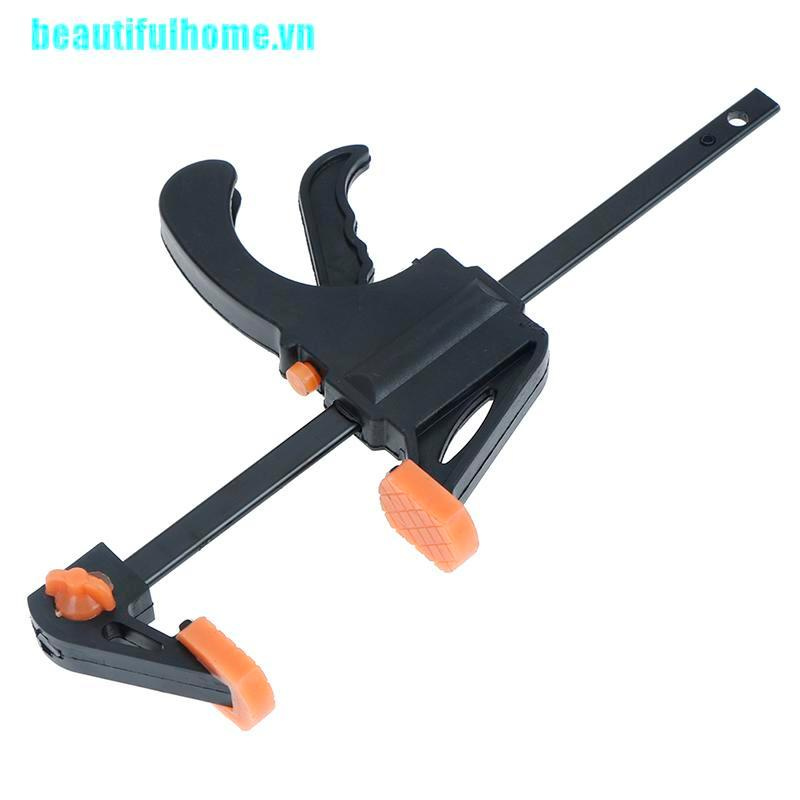 Kẹp chữ F hỗ trợ làm sản phẩm gỗ an toàn tiện dụng 4 inch